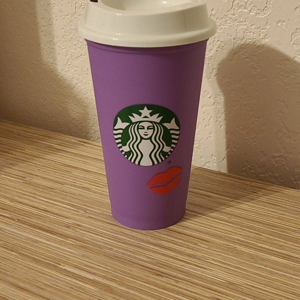 Starbucks Purple Valentines Tumbler
